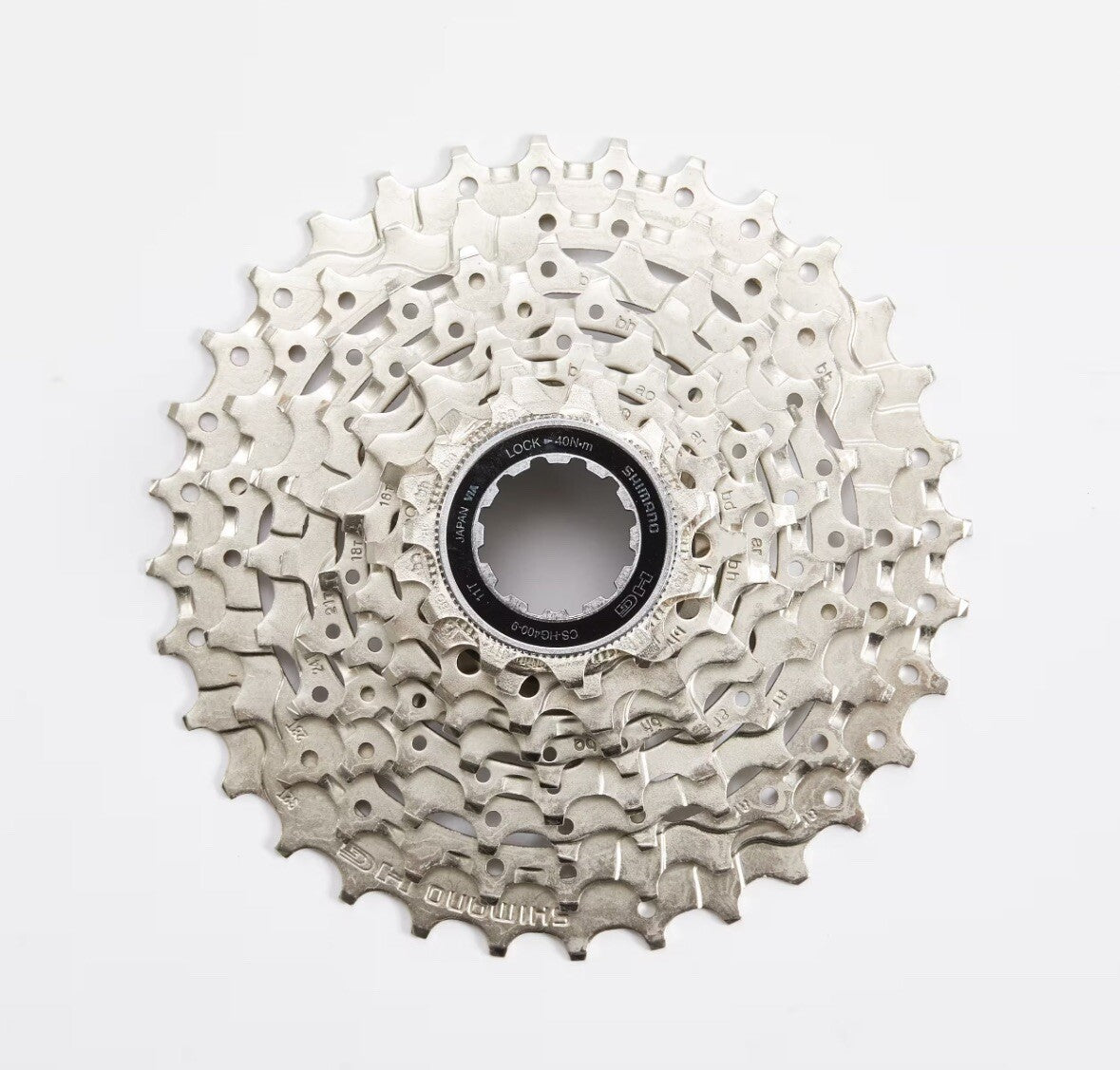 SHIMANO Cassette CS-HG400-9 speed 11-12-14-16-18-21-24-28-32