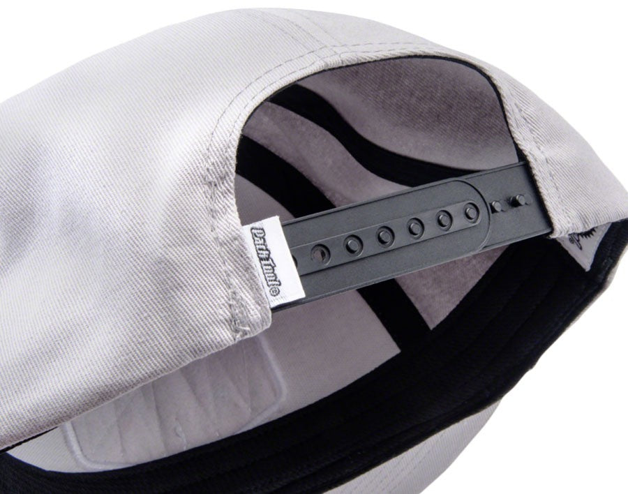 23.2 Park Tool HAT-10L Light Gray 100% Cotton 6-Panel Snapback Cap with Embroidered