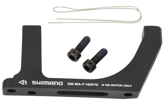 Shimano SM-MA-R160P/D Post-Mount to Flat-Mount Adapter for Front 160mm Rotor