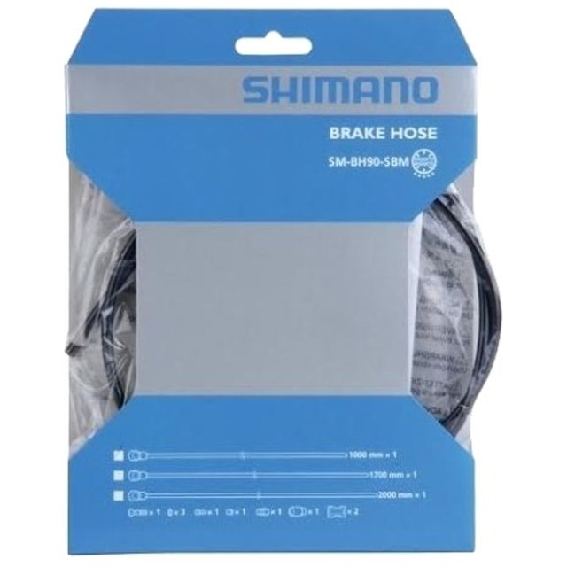 SHIMANO Disc Brake Hose SM-BH90-SBM Banjo 2000 mm Black