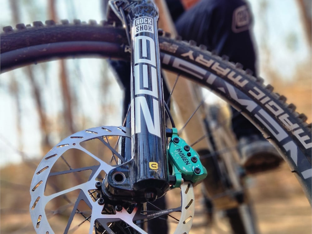 SRAM MAVEN ULTIMATE TEAL SPLATTER EXPERT BRAKES KIT