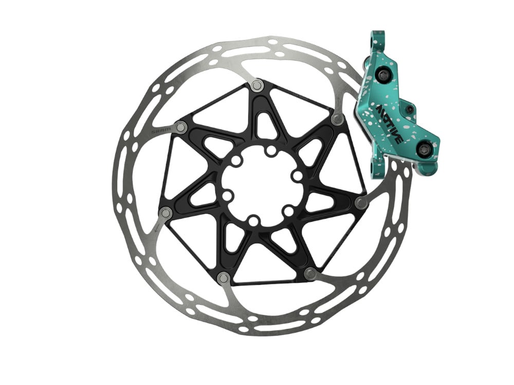 SRAM MOTIVE ULTIMATE TEAL SPLATTER EXPERT BRAKES KIT