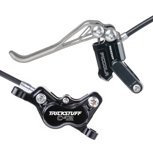 02 TRICKSTUFF BRAKES PICCOLA Titanium -Singapore|Bike Bunker